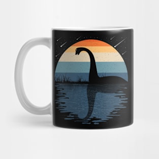 Nessie Retro Sunset Mug